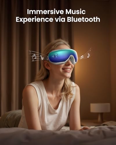 Eye Massager with Heat Compression Sleep Mask B8913