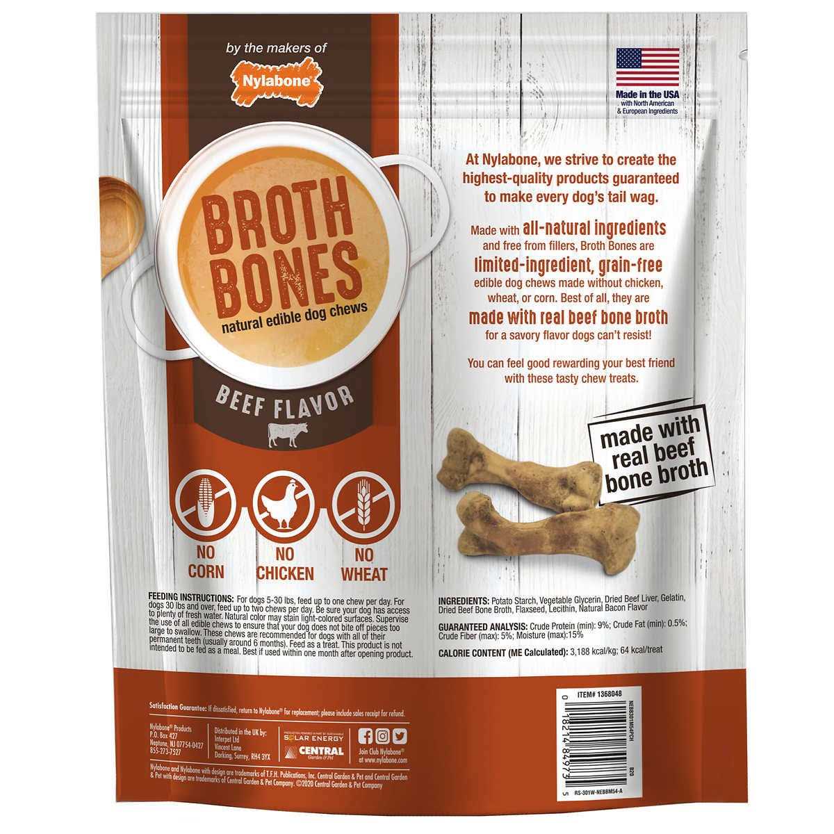 Natural Edible Dog Chews B689791