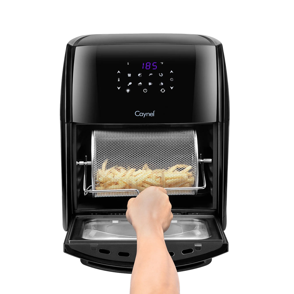 8-in-1 Digital Air Fryer Oven 12.7 Qt Countertop Oven, Black B68839