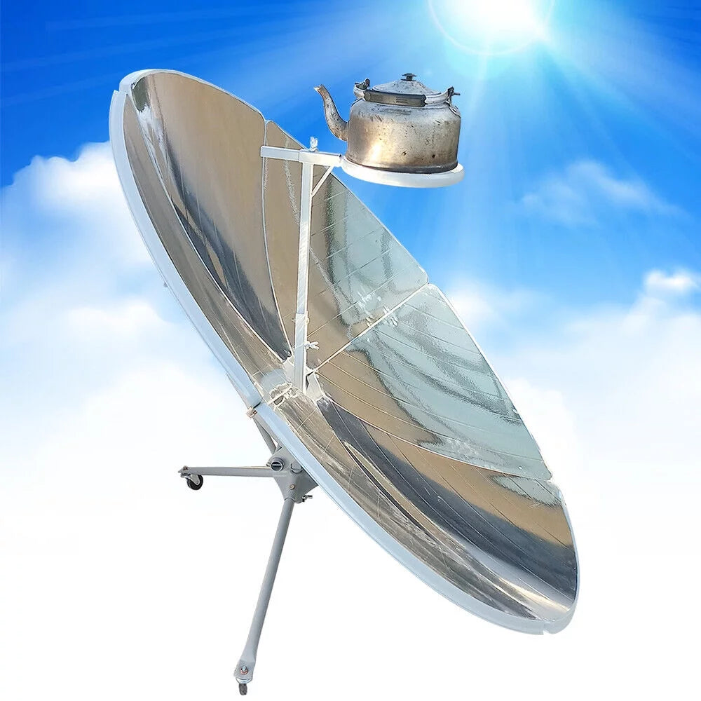 Portable Solar Cooker 150cm Diameter Parabolic Sun Oven L420656