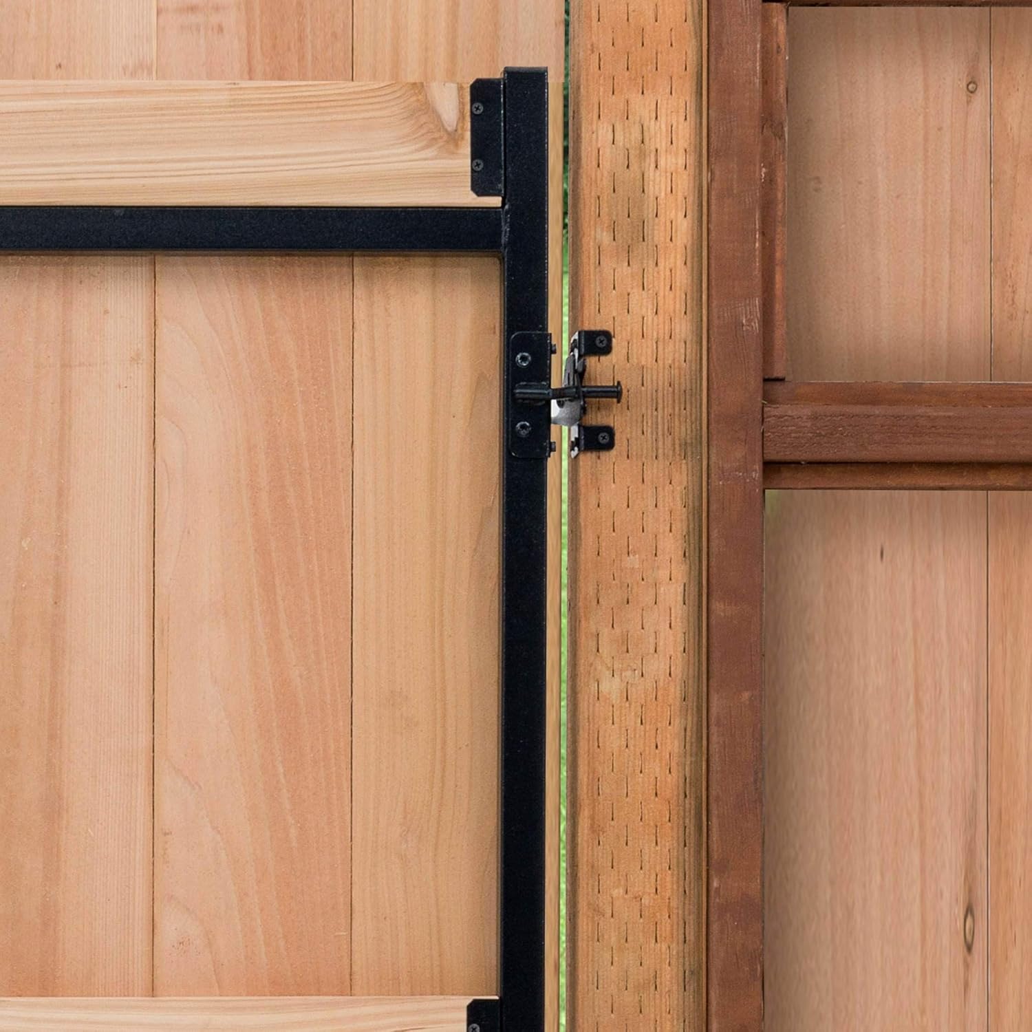 Steel Frame Gate Adjustable Building Kit, 60 to 96 Inches Wide and 6 Inches High, 3 Pack V8427