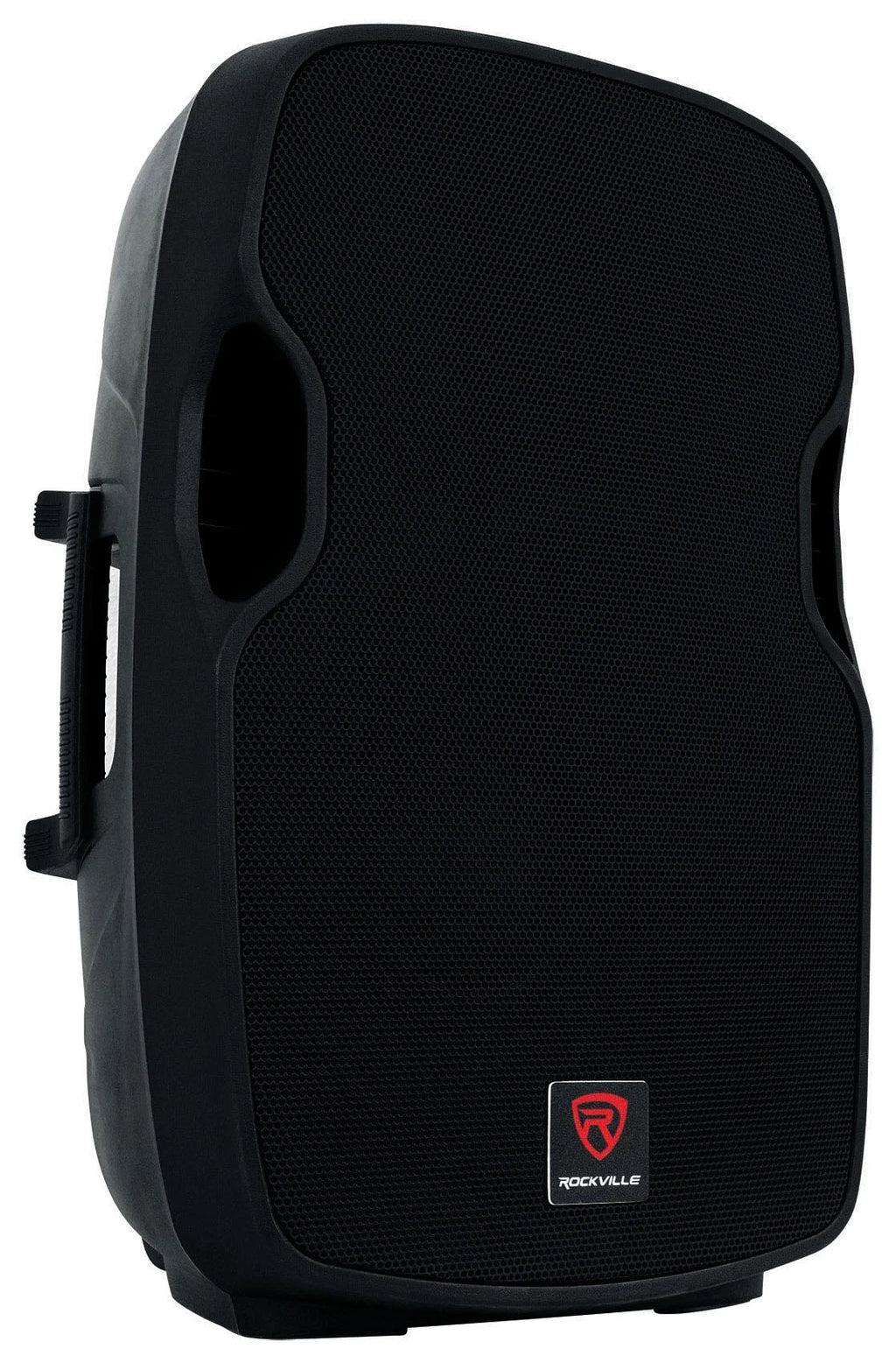 15" 1600w Active PA/DJ Speakers with Mixer, Mic, Stands, Cables, Bag Z75353