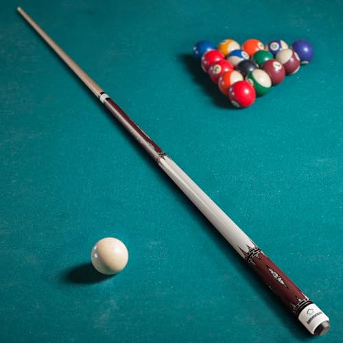 58 inch Pool Cue Stick with 13mm Fiber Leather tip 20oz D656617