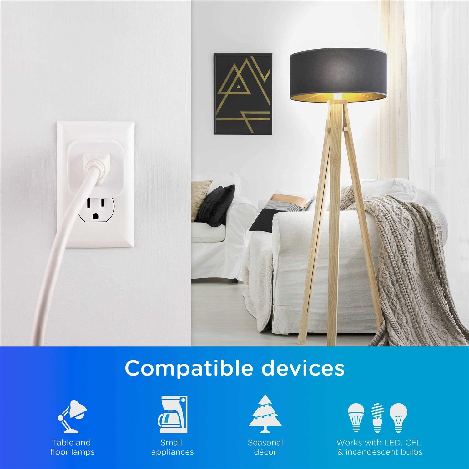 Mini Plug-in Wi-Fi Smart Switch F60028