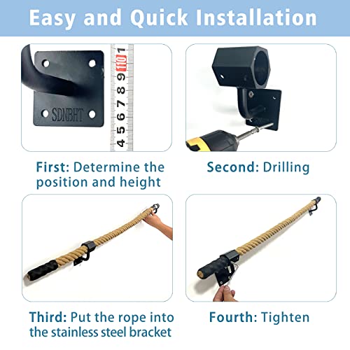 6ft Industrial Wall Handrail with Wall Mount Support N98170