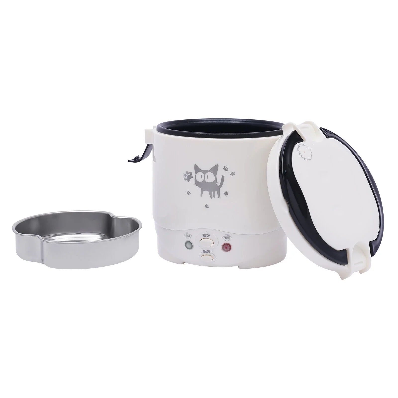 White/Green 12V Electric Rice Cooker Y920