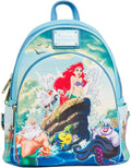 Disney The Little Mermaid Ariel Scene Double Strap Shoulder Bag Purse F53837
