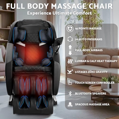 Zero Gravity Full Body Massage Chair with 14 Massage Points F919761
