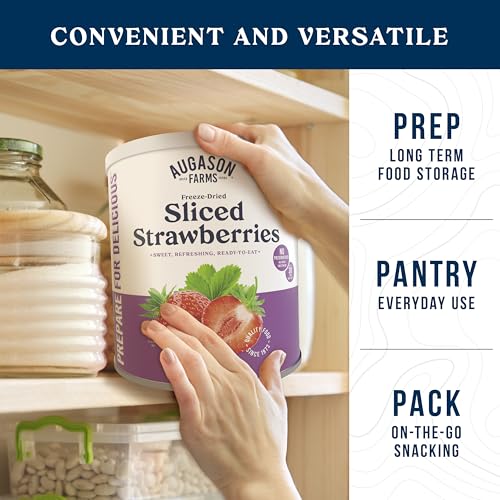6.5 Ounces Freeze Dried Sliced Strawberries G39294