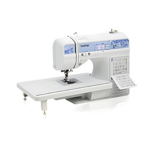 White Computerized Sewing Machine with 150 Built Stitches Y1136