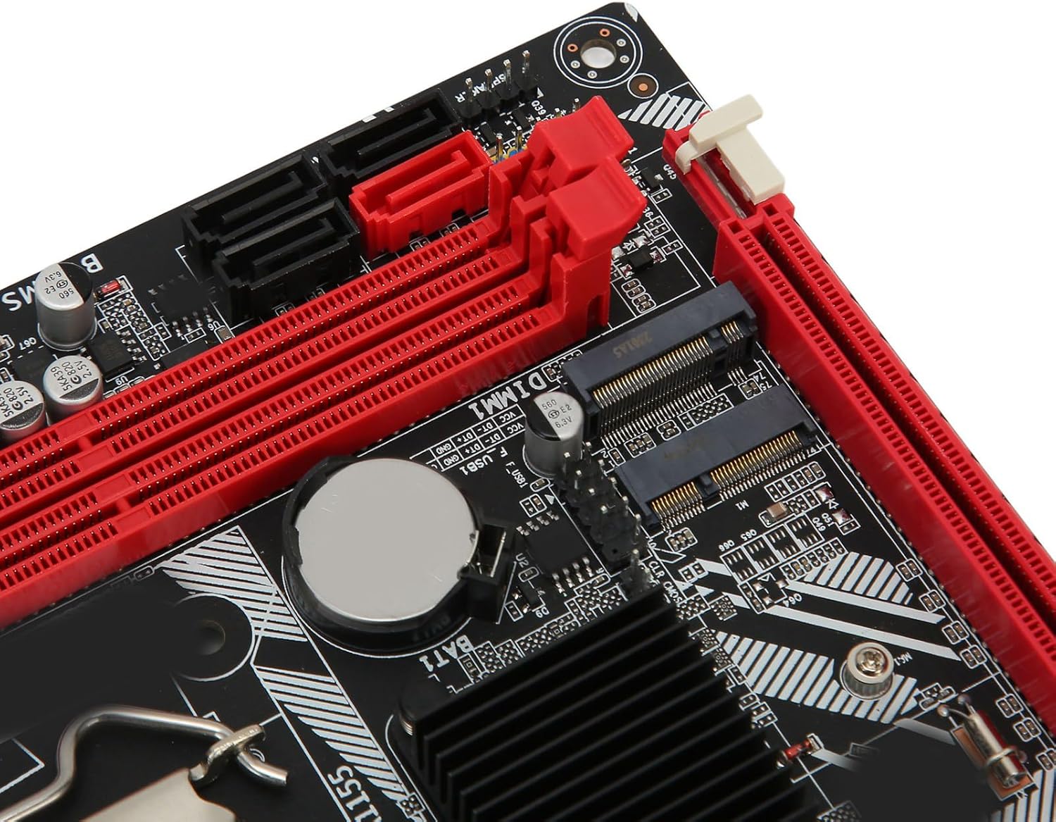 MS Gaming Motherboard, DDR3 Mini ATX, PCI E 16X, Dual USB 3.0, NVME M.2, WiFi M.2 C225