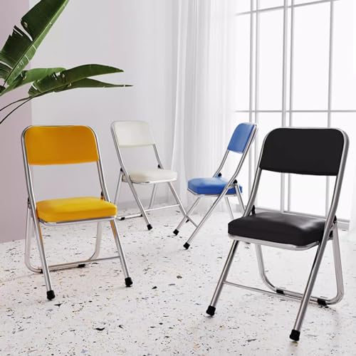 Purple Metal Folding Chair with Padded Seat F649077