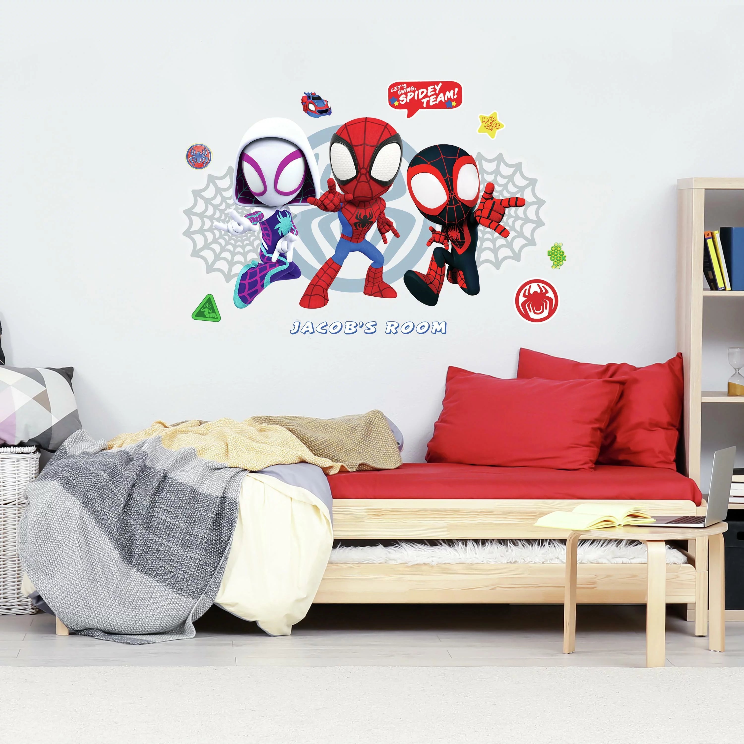 Peel And Stick Giant Wall Decal with Alphabet G588