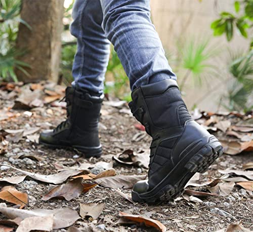 Men's Military Tactical Boots with Zipper H9464