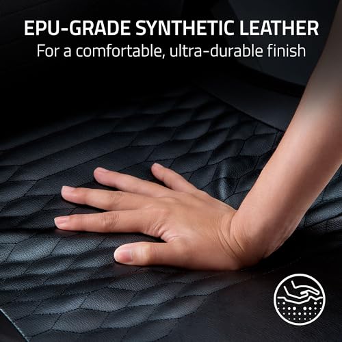 Black Gaming Chair with Synthetic Leather Z2343