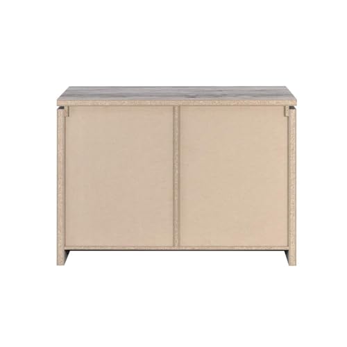Grey Driftwood 2-door Accent Cabinet X5899
