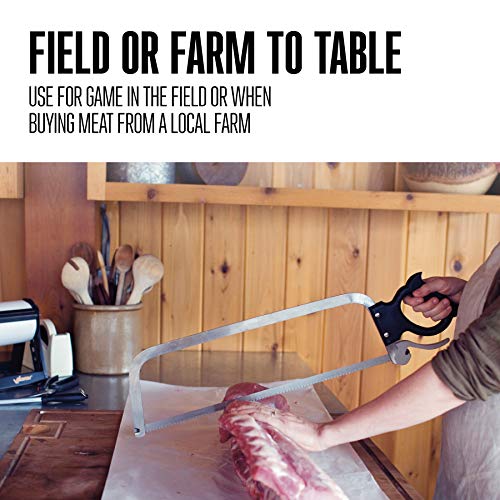 22 Inch Stainless Steel Serrated Blade Meat and Bone Saw B31846